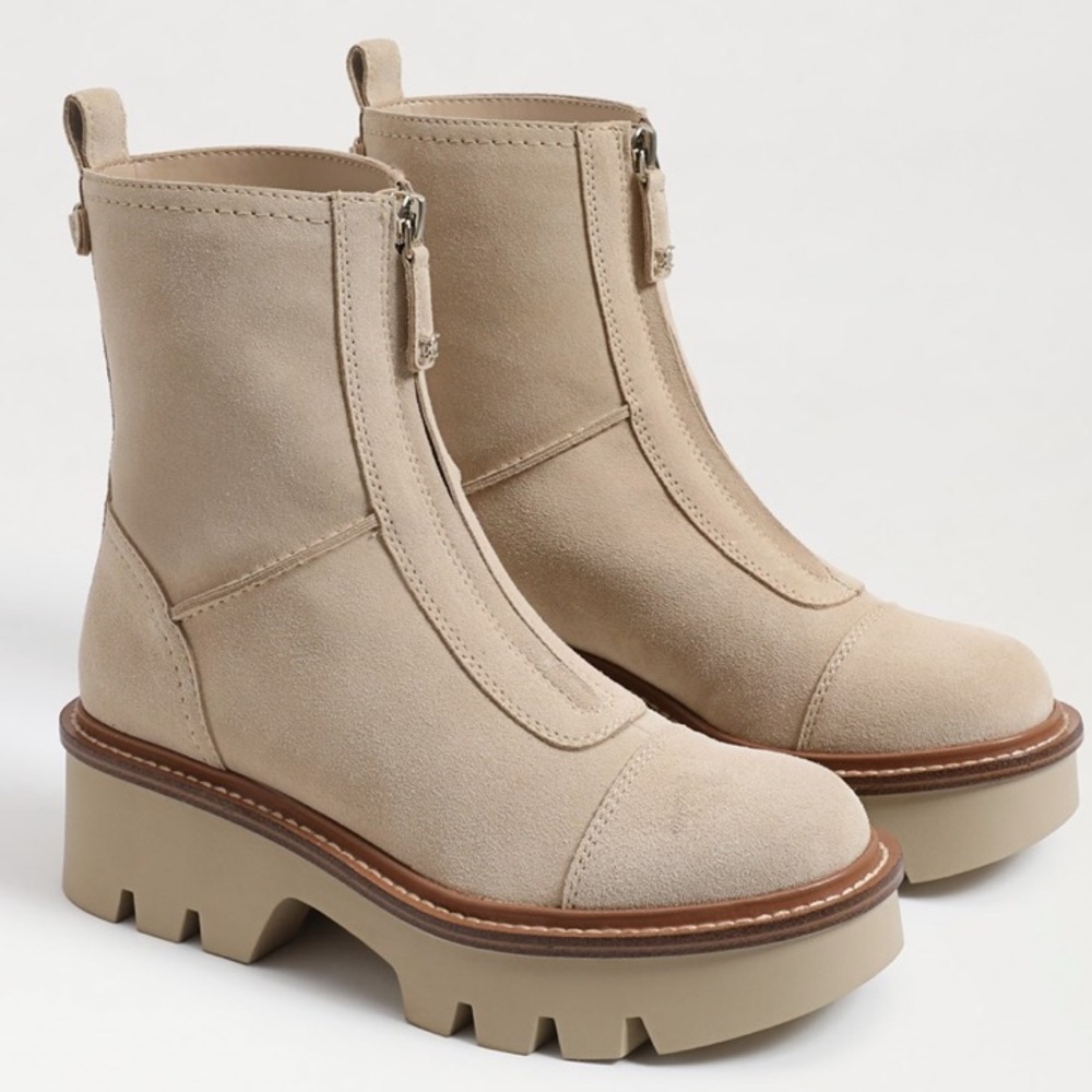 Sam Edelman NWT Cooper Boots in Oat